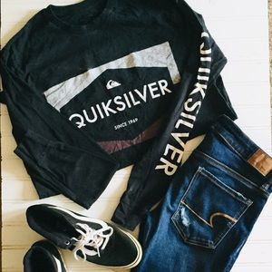 Quicksilver long sleeve tee